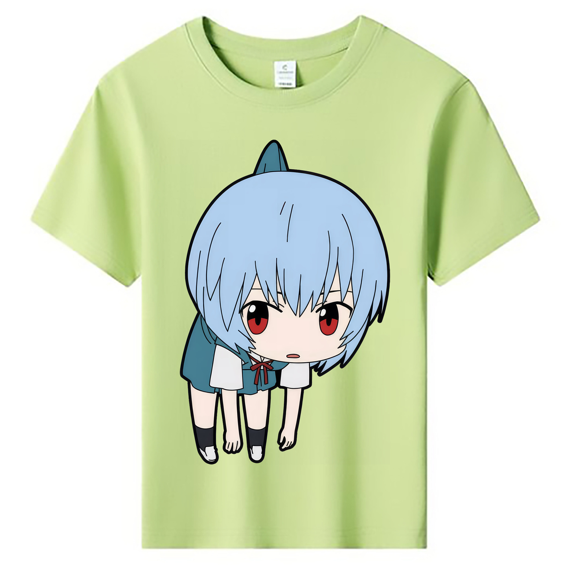 （画像用） EVA 新世紀エヴァンゲリオン 綿100％キッズTシャツ（フロントプリント）